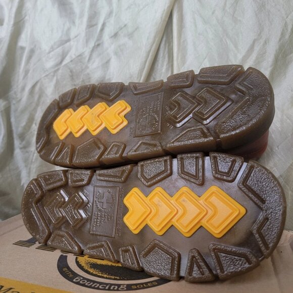 Dr.Martens brown twin strap closure gibson shoes kids size 2UK - Picture 7 of 11